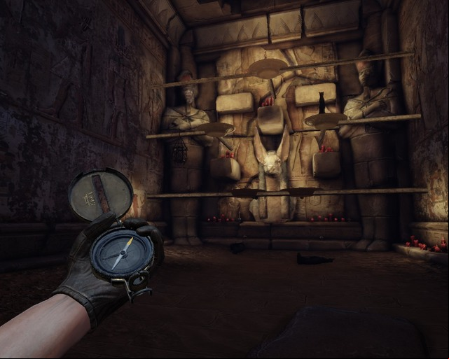 Artifact on top. Shoot the wooden s. - Pyramid | Treasures - Treasures - Deadfall Adventures Game Guide & Walkthrough