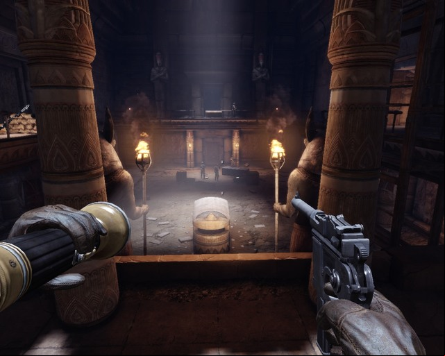 Treasure on the left on the first floor. - Pyramid | Treasures - Treasures - Deadfall Adventures Game Guide & Walkthrough