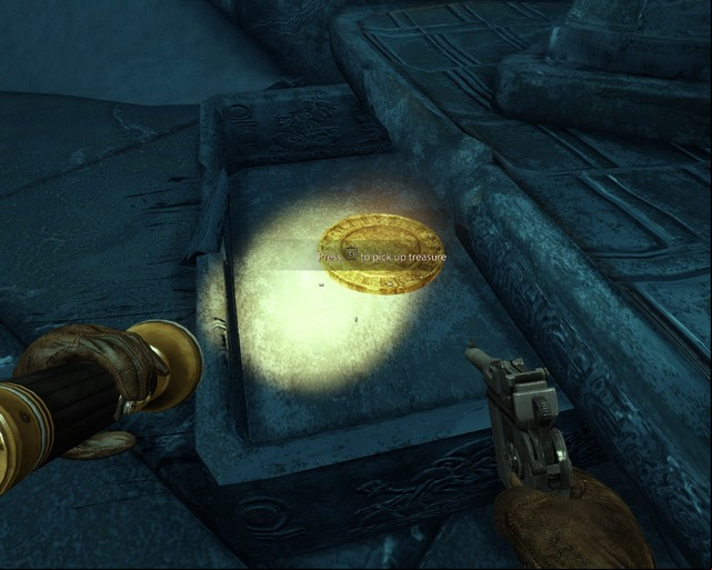 The treasure will pop out after you kill the mummy. - Ice Temple | Treasures - Treasures - Deadfall Adventures Game Guide & Walkthrough