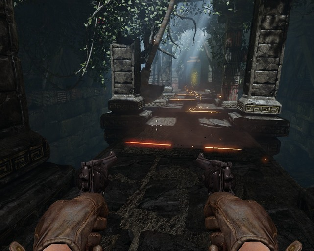 Go right and down, the treasure is there. - Mayan Tombs | Treasures - Treasures - Deadfall Adventures Game Guide & Walkthrough