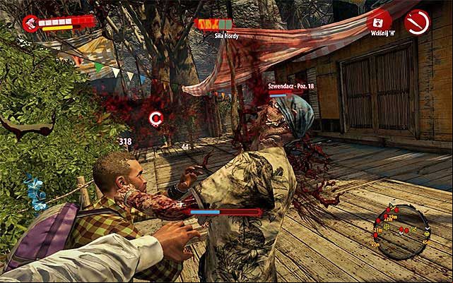 In the further part of battle, head for the central part of camp, because remaining zombies for sure got into - Kill all attacking monsters | Chapter 1 - Back to Reality - Chapter 1 - Back to Reality - Dead Island Riptide Game Guide