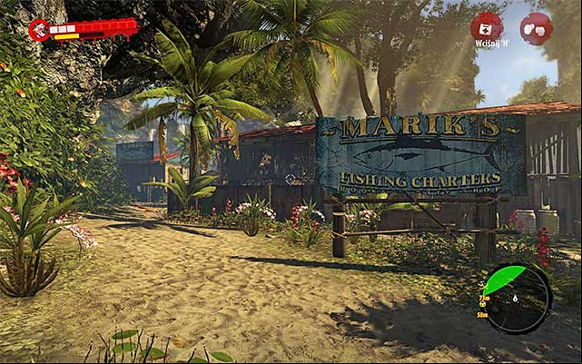 Continue walking to a harbor, choose eastern path on crossroads what takes you to a lower enter of Mariks Marina - Ask about the boat | Chapter 2 - New Beginnings - Chapter 2 - New Beginnings - Dead Island Riptide Game Guide