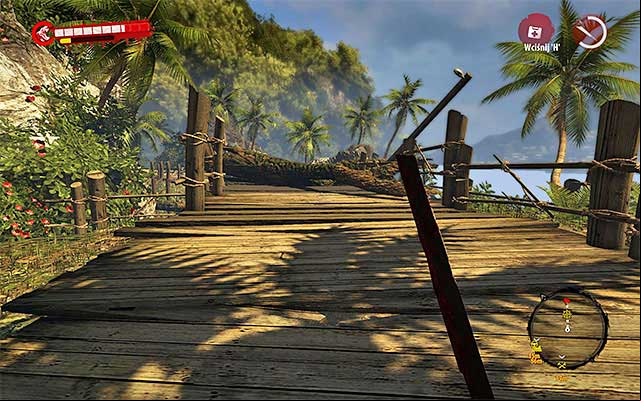 Whatever transport youve chosen, you get next to the path to the jungle, which is marked by the game - Get through the jungle | Chapter 2 - Pathfinders - Chapter 2 - Pathfinders - Dead Island Riptide Game Guide