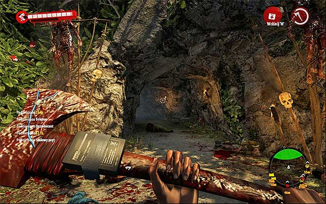 After getting closer, game will marked a northern cave to explore - Collect bark of cinchona tree for Hadisi | Chapter 3 - Natural Resources - Chapter 3 - Natural Resources - Dead Island Riptide Game Guide