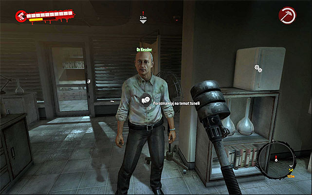 Enter the BioSphere Laboratory and begin exploration - Talk with Dr Kessler | Chapter 4 - Dr Kessler - Chapter 4 - Dr Kessler - Dead Island Riptide Game Guide