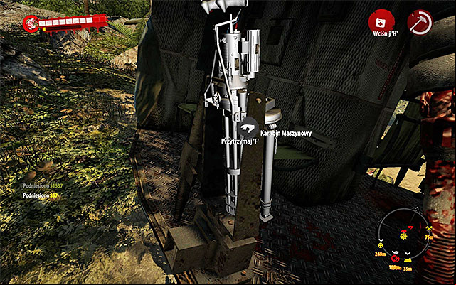 Search an inside of the chopper where you find for example med-kit - Take miniguns to mission | Chapter 5 - Heavy Equipment - Chapter 5 - Heavy Equipment - Dead Island Riptide Game Guide