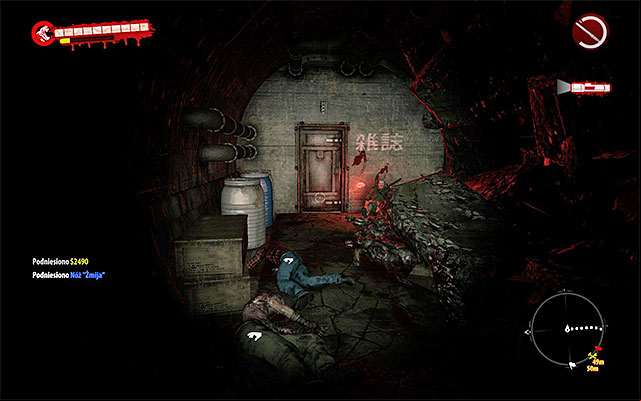 Opposing to the minimap, you should check the left corridor, what takes you to the single Thug - Find a fault | Chapter 6 - The Tunnels - Chapter 6 - The Tunnels - Dead Island Riptide Game Guide