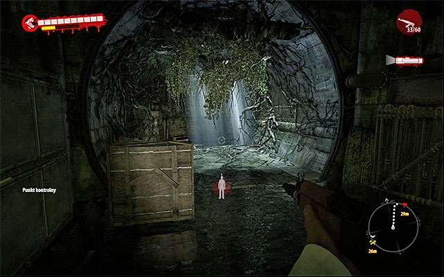 Turn around and return to the main area of battle and then choose a left age (screen above) - Find a key | Chapter 6 - The Tunnels - Chapter 6 - The Tunnels - Dead Island Riptide Game Guide