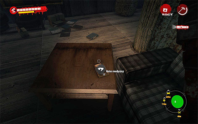 Notebook lies on the table at the main entrance to the consulting room - Alternative Medicine | Side missions - Jungle - Side missions - Jungle - Dead Island Riptide Game Guide