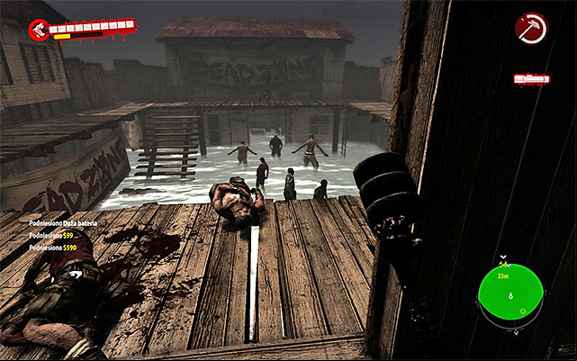 VERY CAREFULLY approach an exit from the building - Antidote | Side missions - Jungle - Side missions - Jungle - Dead Island Riptide Game Guide