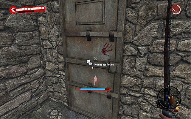 Go downstairs reaching Fort Basements - Following the blood | Chapter 11 - The Crash - Chapter 11 - The Crash - Dead Island Riptide Game Guide