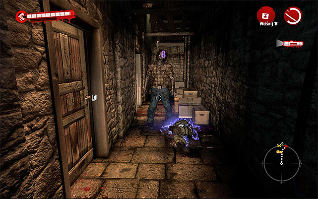 Be careful, because as you get to the corridor, youll meet Walkers, Infested and a single Thug - Find another entrance to the staircase | Chapter 11 - The Crash - Chapter 11 - The Crash - Dead Island Riptide Game Guide