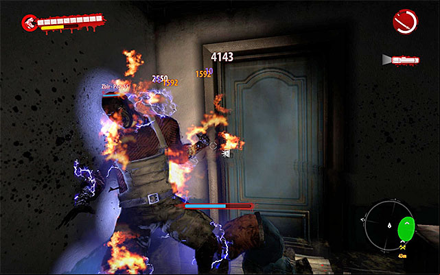 Beware of Infested and a Thug who defended an access to the most important part of the building - On the Edge | Side missions - Henderson - Side missions - Henderson - Dead Island Riptide Game Guide