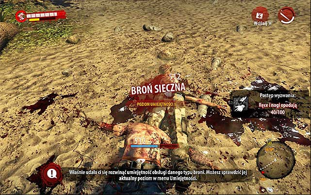 A new feature in Dead Island Riptide is a fact, that you can improve your ability in using particular weapons - Character development and equipment - Game Guide - Dead Island Riptide Game Guide