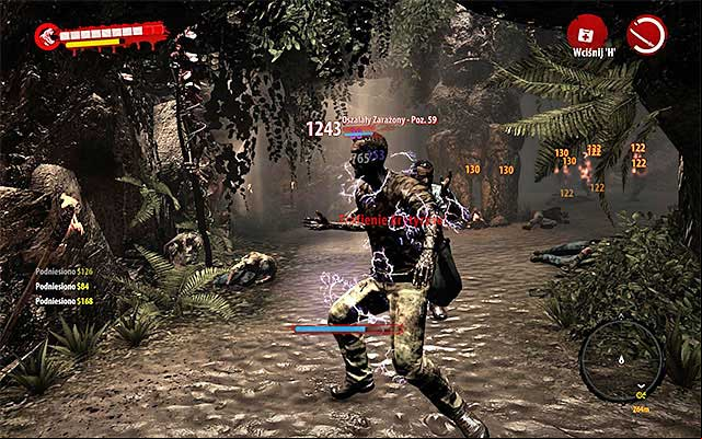 You have to also eliminate groups of Infested and Walkers - Kill Olivier Death Bone Wenge | Side missions - Jungle - Side missions - Jungle - Dead Island Riptide Game Guide