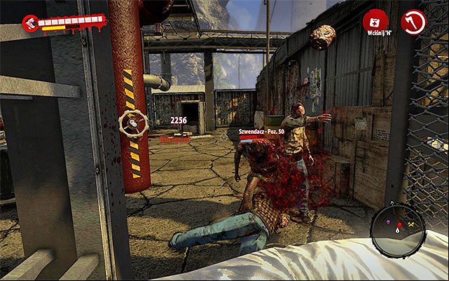 Notice also, that regular zombies will the battle also - Defeat Wayne and clean the area | Chapter 7 - The Crossing - Chapter 7 - The Crossing - Dead Island Riptide Game Guide