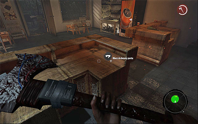 Turn left and break door to the pizzeria - Find the cinema | Chapter 8 - City Newcomer - Chapter 8 - City Newcomer - Dead Island Riptide Game Guide