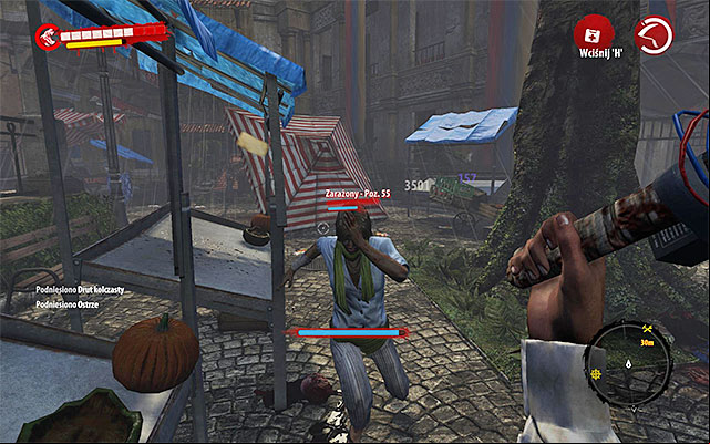 I recommend to head quickly for Old Cinema City because the new Infested will be coming from the moment when you turned the music on - Return to cinema roof | Chapter 10 - Evacuation - Chapter 10 - Evacuation - Dead Island Riptide Game Guide