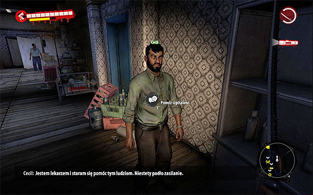 When you enter the building, approach the intercom to talk with Cecil - The Darkness | Side missions - Henderson - Side missions - Henderson - Dead Island Riptide Game Guide