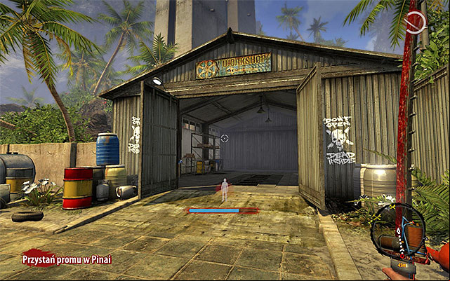 Entrance to this building is locked until you defend against an attack of Horde what takes place in the main quest Terminal Siege - Modifications - Jungle (1) | Secrets - Secrets - Dead Island Riptide Game Guide