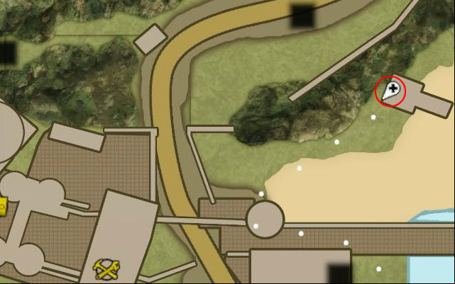 This modification is on a beach, next to the Pinai Ferry Station - Modifications - Jungle (2) | Secrets - Secrets - Dead Island Riptide Game Guide