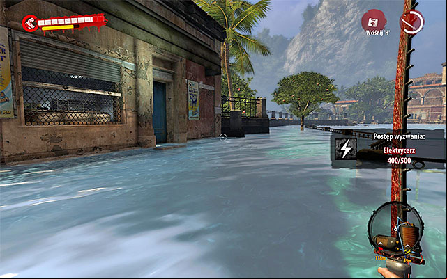 Jump into water and get to barred workshop door - Modifications - Henderson (1) | Secrets - Secrets - Dead Island Riptide Game Guide