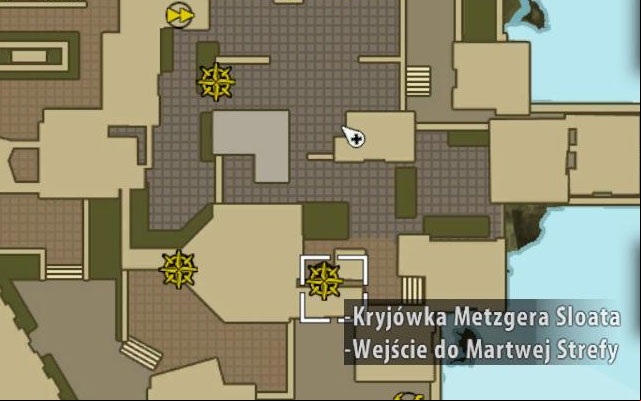 The project can be found inside the Dead Zone in Metzger Sloats Hideout in the central part of Henderson, on south from Old City Cinema - Modifications - Henderson (1) | Secrets - Secrets - Dead Island Riptide Game Guide