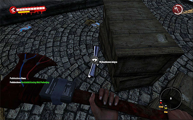 Modification lies behind one of bigger crates - Modifications - Henderson (3) | Secrets - Secrets - Dead Island Riptide Game Guide