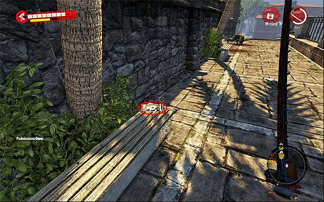 Find a narrow path, next to the cliff - Guidebooks - Henderson | Secrets - Secrets - Dead Island Riptide Game Guide