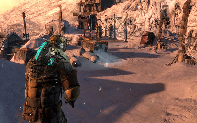 After the introductory cutscene, you will find yourself in a large room with a facility model on the table - Locate the Experiment Facility | 10: Now We Know - 10: Now We Know - Dead Space 3 Game Guide