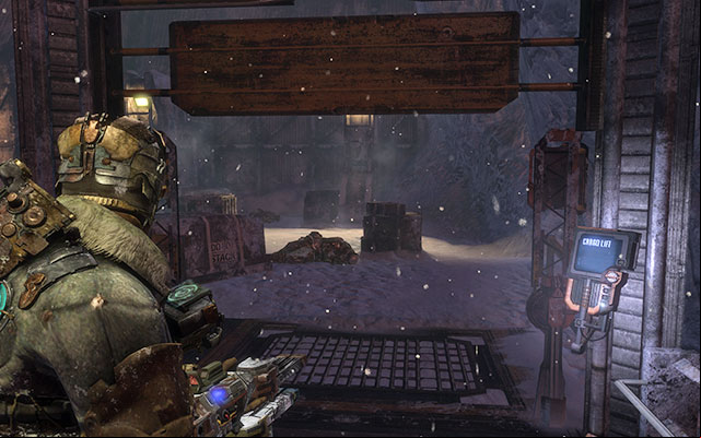 After you put end to this unevenly balanced fight, and unlock further age for yourself, cross the gate leading outside - Locate the Experiment Facility | 10: Now We Know - 10: Now We Know - Dead Space 3 Game Guide