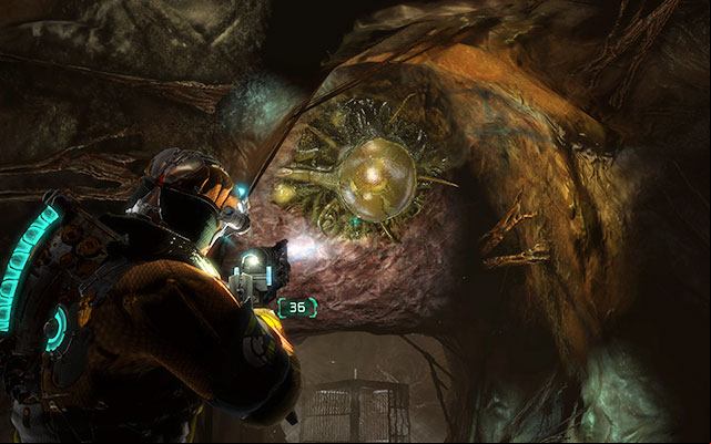 Your task now is to find the synapses that you need to examine - Probe the Specimen for information | 12: Autopsy - 12: Autopsy - Dead Space 3 Game Guide