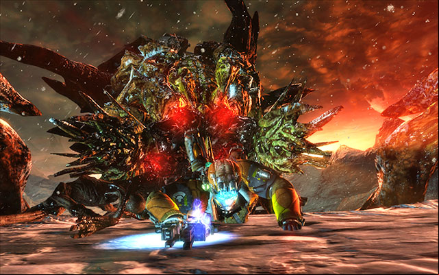 After you take several, well-aimed, shots, the monster will go mad and it will start to suck in everything, including you - Probe the Specimen for information | 12: Autopsy - 12: Autopsy - Dead Space 3 Game Guide