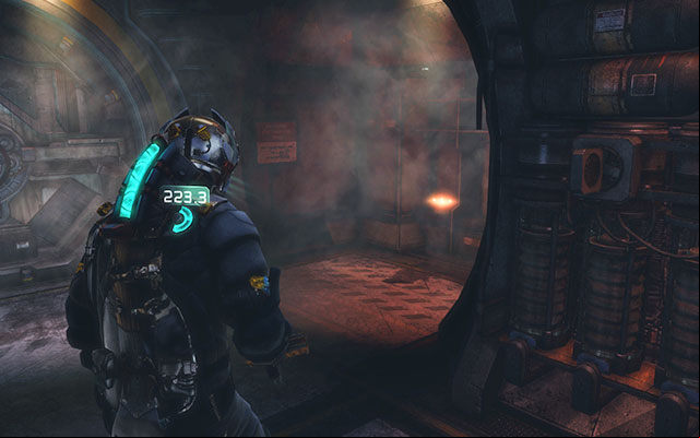 Right after you walk over from the cargo ship to the aeration chamber in Terra Nova, on the shelf to the right, before you reach the second gate - Chapter 5 | Secrets - Secrets - Dead Space 3 Game Guide