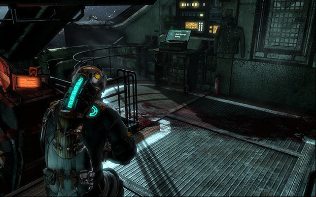 Right after you climb onto the captains bridge, on the shelf to the right - Chapter 5 | Secrets - Secrets - Dead Space 3 Game Guide