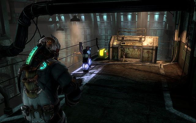 On the to the right- opposite the cargo lift - Chapter 5 | Secrets - Secrets - Dead Space 3 Game Guide