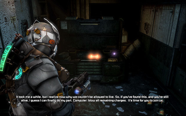 In the chest inside the room opened with the access card - Chapter 5 | Secrets - Secrets - Dead Space 3 Game Guide