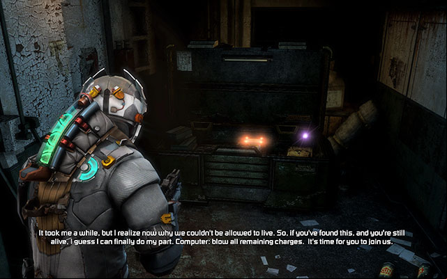 In the chest inside the room opened with the access card - Chapter 5 | Secrets - Secrets - Dead Space 3 Game Guide