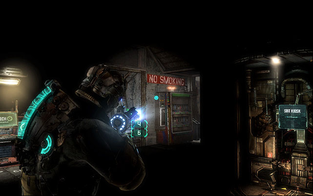 After you enter the facility, take the lift on your right - Chapter 9 | Secrets - Secrets - Dead Space 3 Game Guide