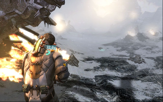 After crash-landing youll find yourself on the snow-covered planet - Search for survivors | 8: Off the Grid - 8: Off the Grid - Dead Space 3 Game Guide