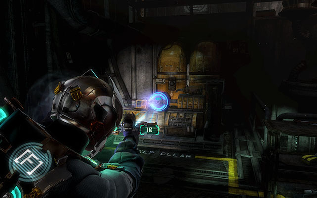 Climb down the ladder - youll find there a generator - Restore power and override the lock-down | Side missions: C.M.S. Greely - Side missions: C.M.S. Greely - Dead Space 3 Game Guide