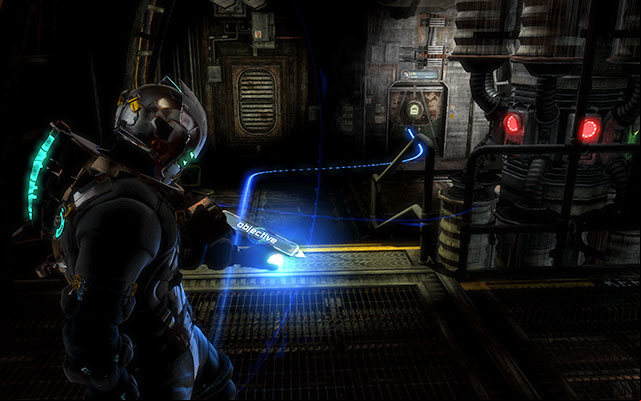 Return to the ladder and go ahead, to the elevator - Restore power and override the lock-down | Side missions: C.M.S. Greely - Side missions: C.M.S. Greely - Dead Space 3 Game Guide