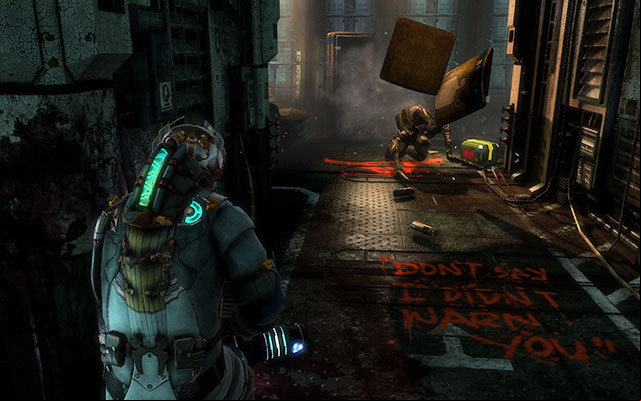 Ride the cargo elevator down - Locate Edwards | Side missions: Conning Tower - Side missions: Conning Tower - Dead Space 3 Game Guide