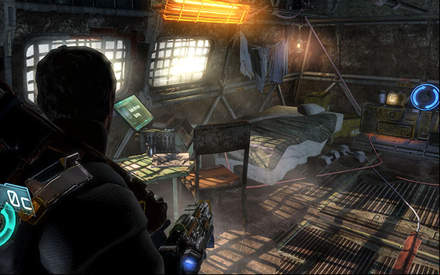 In the first room with a generator - Chapter 8 | Secrets - Secrets - Dead Space 3 Game Guide