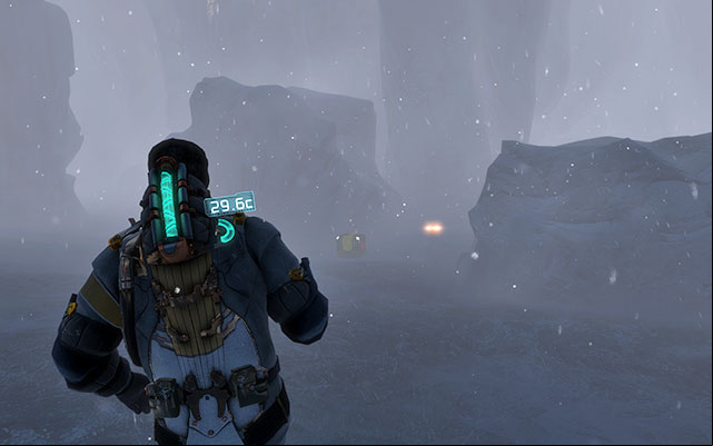 Inside the cave on the right - Chapter 8 | Secrets - Secrets - Dead Space 3 Game Guide