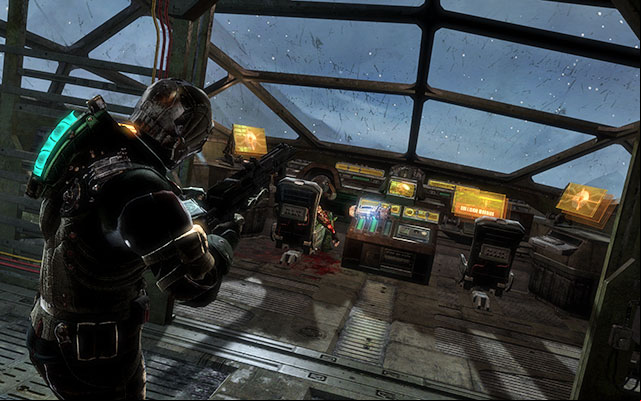 Youll encounter a cockpit here - Prologue: Beginnings | Prologue - Prologue - Dead Space 3 Game Guide