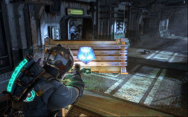 Empty all lockers on the corridor and go to its other side - Reach the command saucer | 3: The Lost Flotilla - 3: The Lost Flotilla - Dead Space 3 Game Guide