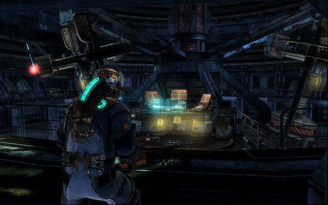 After getting to the other side, land and replenish stasis (if needed) - Reach the command saucer | 3: The Lost Flotilla - 3: The Lost Flotilla - Dead Space 3 Game Guide