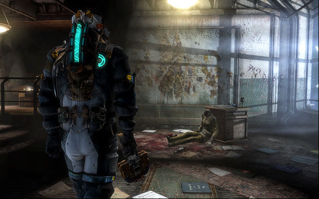 Take an elevator and ride it up - Decipher the message in the irals Quarters | 4: Historys Ember - 4: Historys Ember - Dead Space 3 Game Guide