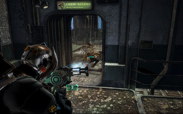 Return to the elevator and get back to the corridor - Regroup with the crew | 4: Historys Ember - 4: Historys Ember - Dead Space 3 Game Guide